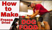 How to Make Your Own Freeze Dried Dog Food Recipe