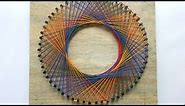 How To Create A Colorful Spirograph String Art - DIY Tutorial - Guidecentral