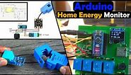 Arduino Home Energy Monitor using CT Clamp Current Sensor & ZMPT101B AC Voltage Sensor