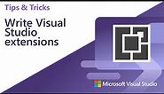 Write a Visual Studio extension