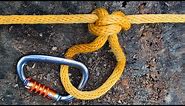 Most Useful Knot - How to Tie Alpine Butterfly Knot Loop & Bend 3 methods
