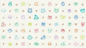 Wallpaper  : Nintendo, Animal Crossing, Animal Crossing New Horizons, pattern, minimalism, simple background, Video Game Art, video games 1920x1080 - MimiLee - 2248088 - HD Wallpapers - WallHere