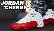 2023 Air Jordan 12 " Cherry " Review and On Foot !