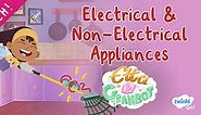 Electricity - Electrical and Non-electrical Appliances Animation with Etta and Granbot