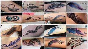 top feather tattoo designs