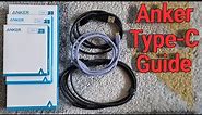Anker USB cables guide Series 3 Series 5 Series 6 Type C Powerline 2 and 3 high Watt
