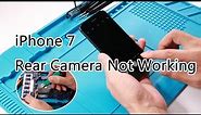 How to Fix iPhone 7 Rear Camera Not Working | Motherboard Repair