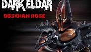 How to paint Dark Eldar Obsidian Rose Kabalite Warrior by Lester Bursley