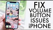 How To FIX iPhone Volume Buttons Not Working! (2021)