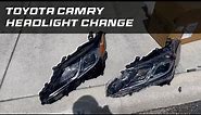 How to Change a Toyota Camry Headlight (2017-2021)