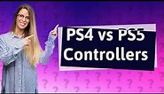 Can PS4 and PS5 use the same controller?