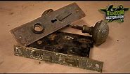 Ornate 1890s Mortise Lock Set Restoration | Random Restoration