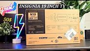 INSIGNIA 19-inch TV unboxing! #tech #tv #unboxing #youtube