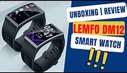 LEMFO Smart Watch Unboxing | LEMFO DM12 Smart Watch Review | LEMFO Smartwatch for iOS and Android
