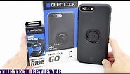 Quad Lock Bike Mount System for iPhone 7 Plus: Secure, Convenient and Easy to Install!