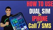 How to use eSim in iPhone | How to use Dual Sim | Detailed Tutorial | Tech Basics Series