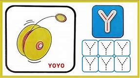 Tracing | Tracing Letter Y | Tracing Letters For Kids | Practice Writing Letter Y