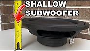 NEW Shallow Mount Subwoofer Review & Test