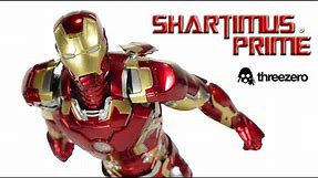 ThreeZero Iron Man Mark 43 DLX Infinity Saga Avengers Age of Ultron 7 Inch Marvel Figure Review