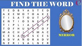 Word Search : Household Appliances | Puzzle | Find the Hidden Words | Word Game #1