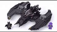 LEGO Batwing: Batman vs. The Joker 76265 review! A little bigger than expected, otherwise WYSIWYG