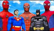 BATMAN and SUPERMAN vs SPIDER-VERSE (Spider-Man 2002, Amazing Spider-Man, Spider-Man MCU)