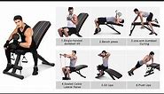 Adjustable Olympic Weight Bench perfect full body workout
