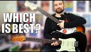 Which is the Best? SX Stratocaster vs Squier Affinity Stratocaster Shootout!
