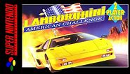 [Longplay] SNES - Lamborghini American Challenge (4K, 60FPS)