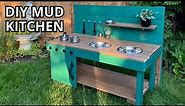 DIY Mud Kitchen // Outdoor Montessori Play for Kids