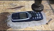 Indestructible Nokia 3310 vs 60,000 PSI Waterjet - EPIC BATTLE