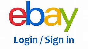 eBay Login | www.ebay.com Login Help 2021 | ebay.com Sign In | e-Commerce Platform Account