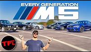 EVERY BMW M5 Generation Side-by-Side: Covering 40 Years of the Legendary Sports Sedan!