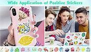 400Pcs Inspirational Words Stickers, Motivational Waterproof Vinyl Stickers for Kids Teens Adults Teachers, Positive Quote Stickers for Water Bottles Laptops Phone Journaling Scrapbooking