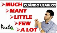 Cuándo usar MUCH - MANY - A LITTLE - A FEW - A LOT - Cuantificadores / Quantifiers | Clases inglés