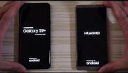 Samsung Galaxy S9 Plus vs Huawei Mate 10 Pro - Speed Test!