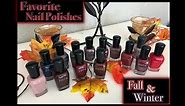 Favorite Fall & Winter Nail Polishes with Swatches
