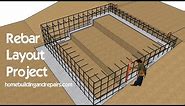 Structural Rebar Layout For Sloping Concrete Garage Foundation - Learn How To Build Project