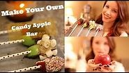 DIY Candy Apple Bar // Fall Food How To