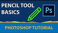 Pencil Tool Explained in Photoshop. Know the difference between Brush and Pencil