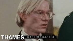 Andy Warhol interview | Pets | Thames Television |1976