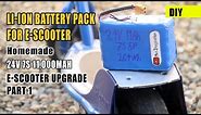 Build a DIY 24V E-scooter Battery Pack | Razor E300 Upgrade (Part 1)