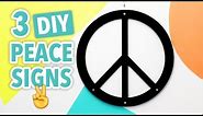3 DIY Peace Signs - HGTV Handmade