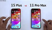 iPhone 15 Plus vs 11 Pro Max - Speed Performance Comparison #apple #iPhone15Plus #vs #11promax #iphone #comparison #fyp #usa #techwisely #viralvideo #trend #techwisely #trending #reelsfb #reelsinstagram | Tech Wisely