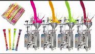 Automatic Fruit Juice Ice Pop Vertical Form Filling Sealing Packing Machine