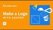 Build your logo with basic shapes in Illustrator | Adobe Creative Cloud
