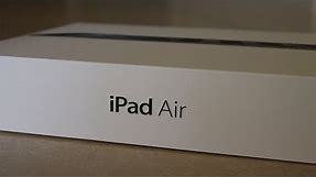 iPad Air 16GB WiFi Space Gray Unboxing, First Look & Impressions !