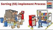 Sorting implement Process (Part-02) ! #5S #5'S #engineers #plant