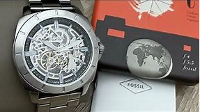 Fossil Privateer Sport Mechanical Stainless Steel Watch BQ2425 (Unboxing) @UnboxWatches