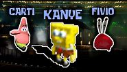 Spongebob Characters rap "Off The Grid" by Kanye West